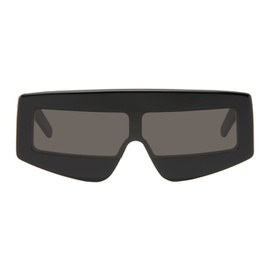 릭 오웬스 Rick Owens Black Phleg Sunglasses 232232M134021