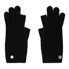 릭 오웬스 Rick Owens Black Touchscreen Gloves 232232M135004