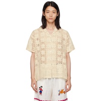 HARAGO 오프화이트 Off-White Buttoned Shirt 232245M192010