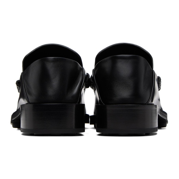 질샌더 질샌더 Jil Sander Black Leather Loafers 232249F121000