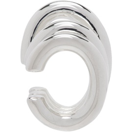 질샌더 Jil Sander Silver Solidity Ear Cuff 232249M144000