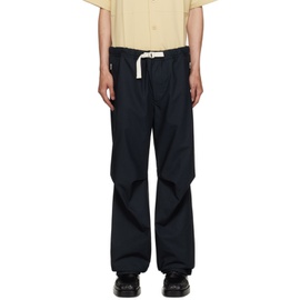 질샌더 Jil Sander Navy Pleated Trousers 232249M188000