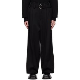 질샌더 Jil Sander Black Belted Trousers 232249M191001