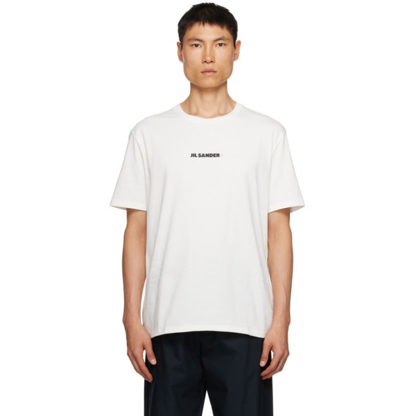 질샌더 질샌더 Jil Sander 오프화이트 Off-White Printed T-Shirt 232249M213009