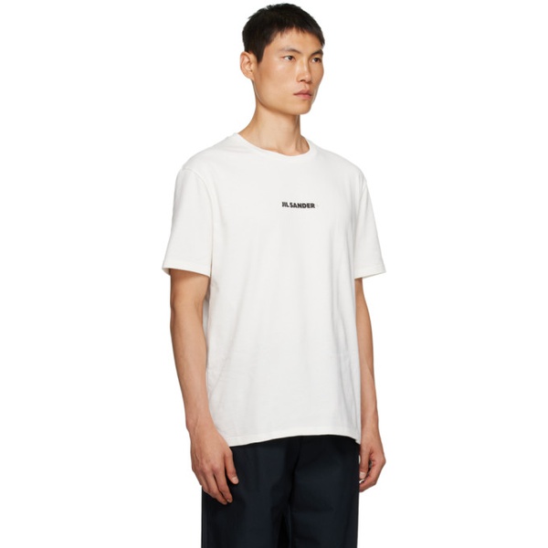 질샌더 질샌더 Jil Sander 오프화이트 Off-White Printed T-Shirt 232249M213009