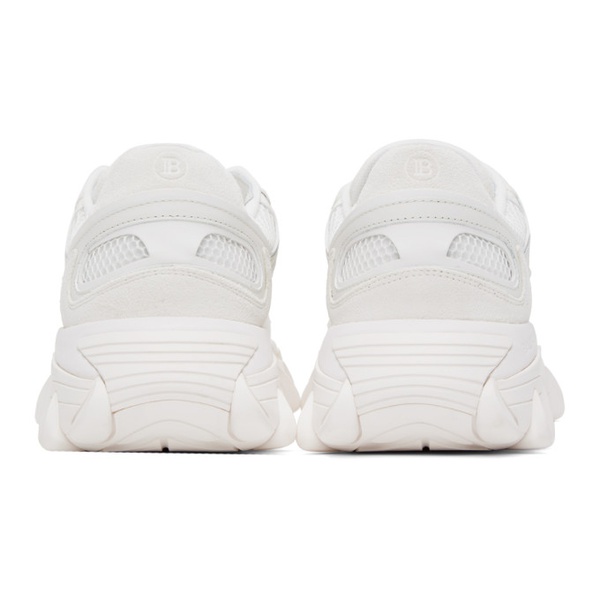발망 발망 Balmain White B-East Sneakers 232251M237000