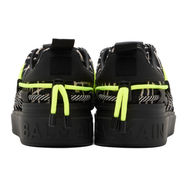 발망 발망 Balmain Black B-Court Sneakers 232251M237012