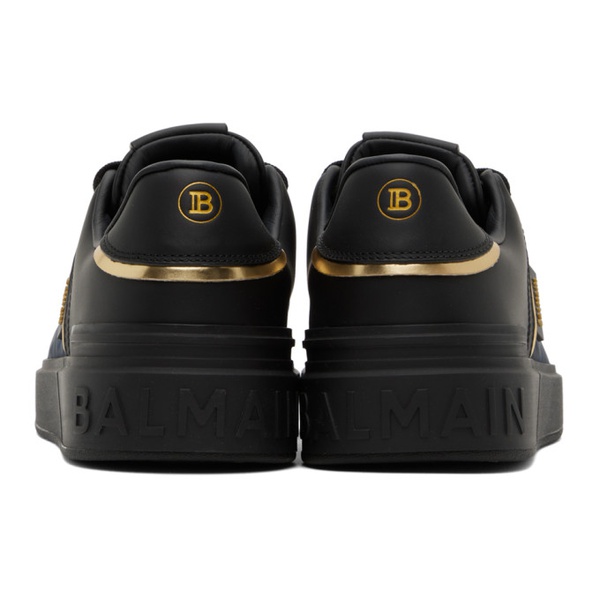 발망 발망 Balmain Black B-Court Sneakers 232251M237013