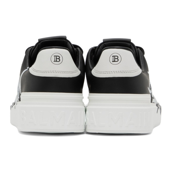발망 발망 Balmain Black B-Court Sneakers 232251M237014