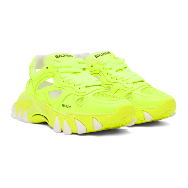 발망 발망 Balmain Yellow B-East Sneakers 232251M237021