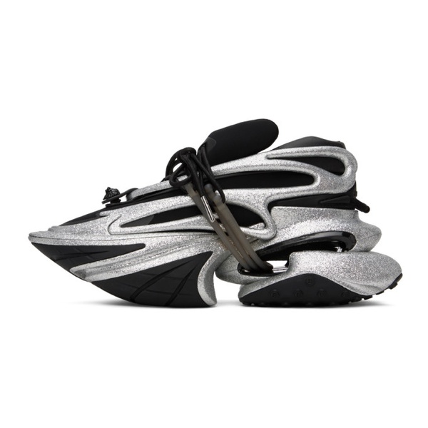 발망 발망 Balmain Silver Unicorn Sneakers 232251M237034