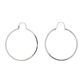아페쎄 A.P.C. Silver Marilou Hoop Earrings 232252F022002