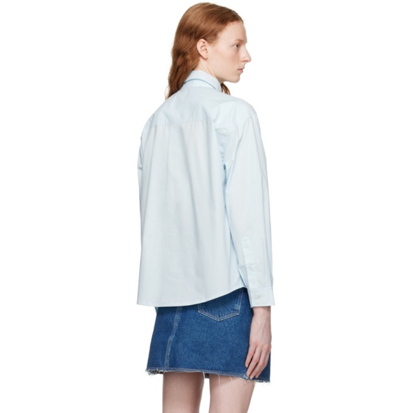  아페쎄 A.P.C. Blue Loose-Fit Shirt 232252F109004