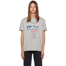아페쎄 A.P.C. Gray Martin T-Shirt 232252M213028