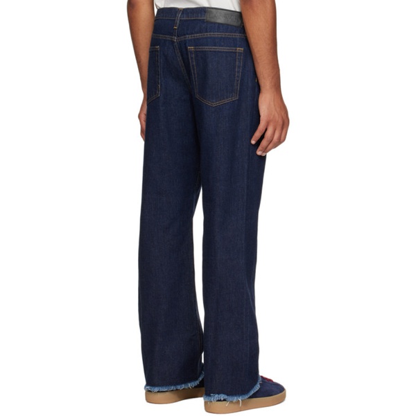  랑방 Lanvin Indigo Tailored Jeans 232254M186003