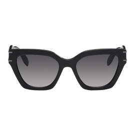 알렉산더맥퀸 Alexander McQueen Black Cat-Eye Sunglasses 232259F005005