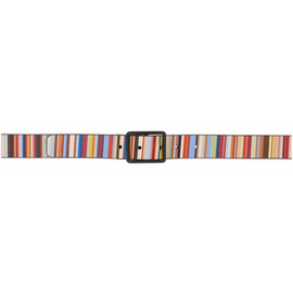 폴스미스 Paul Smith Multicolor Signature Stripe Reversible Belt 232260M131008