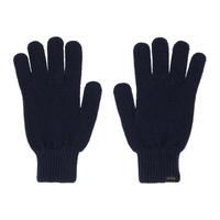 폴스미스 Paul Smith Navy Patch Gloves 232260M135007