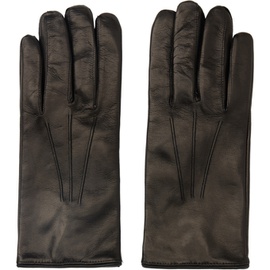 폴스미스 Paul Smith Black Signature Stripe Gloves 232260M135008