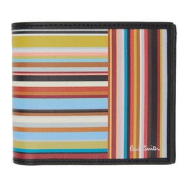 폴스미스 Paul Smith Multicolor Signature Stripe Wallet 232260M164001