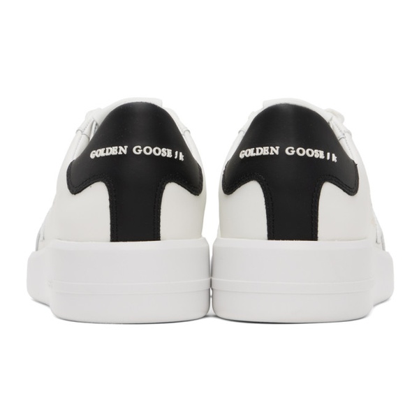 골든구스 골든구스 Golden Goose White & Black Purestar Sneakers 232264M237018