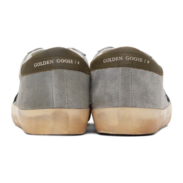 골든구스 골든구스 Golden Goose Gray Super Star Sneakers 232264M237033