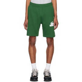 라코스테 Lacoste Green Relaxed-Fit Shorts 232268M193002