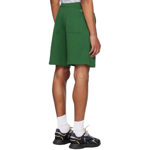 라코스테 라코스테 Lacoste Green Relaxed-Fit Shorts 232268M193002