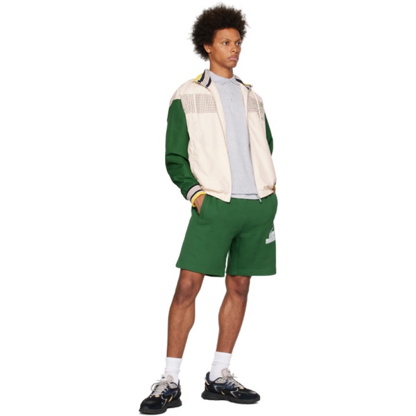 라코스테 라코스테 Lacoste Green Relaxed-Fit Shorts 232268M193002