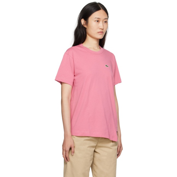  Comme des Garcons Shirt Pink 라코스테 Lacoste 에디트 Edition T-Shirt 232270F110006