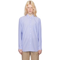 Comme des Garcons Shirt Blue Striped Shirt 232270M192019