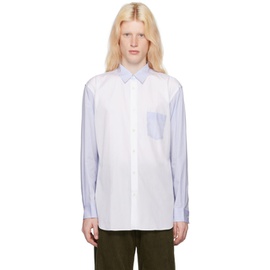 Comme des Garcons Shirt White Striped Shirt 232270M192028