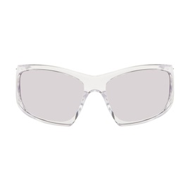 지방시 Givenchy Transparent Cutout Sunglasses 232278F005030