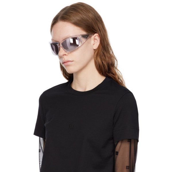 지방시 지방시 Givenchy Transparent Cutout Sunglasses 232278F005030