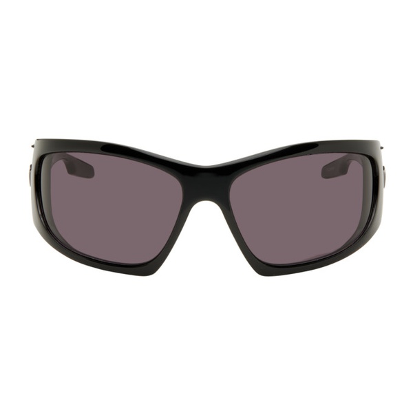 지방시 지방시 Givenchy Black Cutout Sunglasses 232278F005032
