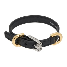지방시 Givenchy Black Voyou Bracelet 232278F020002