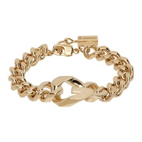 지방시 Givenchy Gold G Chain Bracelet 232278F020004