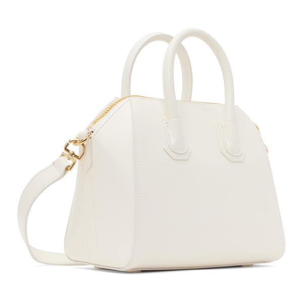 지방시 지방시 Givenchy White Mini Antigona Bag 232278F046007