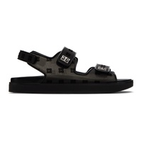 지방시 Givenchy Black Strap Sandals 232278F124007