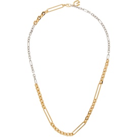 지방시 Givenchy Gold & Silver G Link Necklace 232278M145000