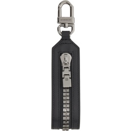지방시 Givenchy Gray 4G Zip Keychain 232278M148003