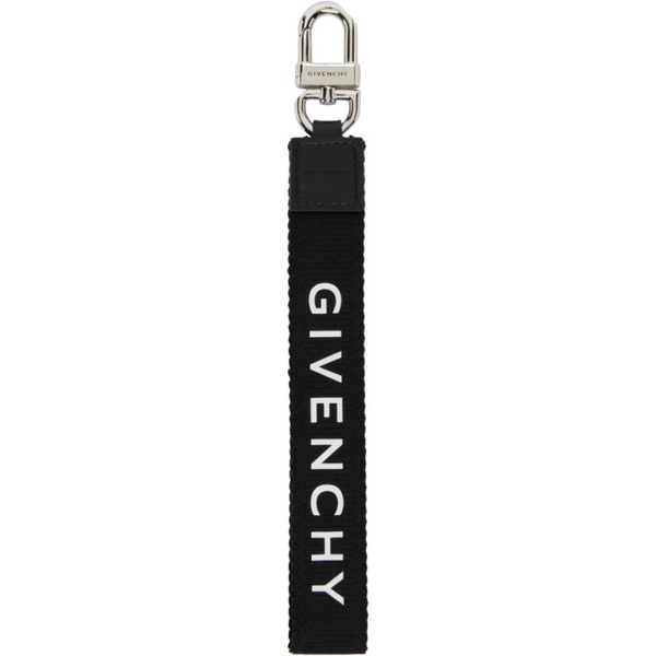 지방시 지방시 Givenchy Black Wristlet Keychain 232278M148006