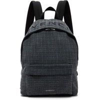 지방시 Givenchy Gray Essential U Denim Backpack 232278M166004