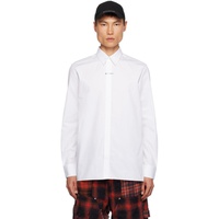 지방시 Givenchy White Boxy Shirt 232278M192016