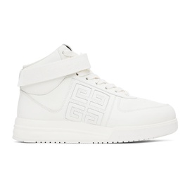 지방시 Givenchy White G4 Sneakers 232278M236002