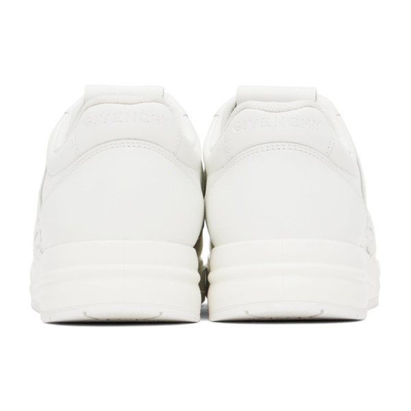 지방시 지방시 Givenchy White G4 Low Sneakers 232278M237017