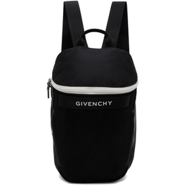 지방시 Givenchy Black & White G-Trek Backpack 232278M237019