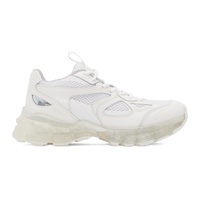 악셀 아리가토 Axel Arigato White Marathon Transparent Runner Sneakers 232307F128018