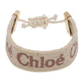 Chloe Beige Woody Bracelet 232338F020000