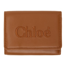 Chloe Brown Small Sense Wallet 232338F040004